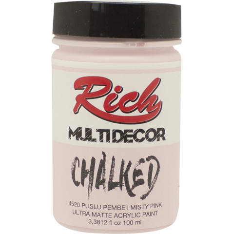 Rich Multi̇ Decor Chalked 100 Cc Puslu Pembe