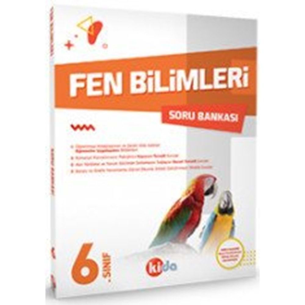 Kida Yayınları 6.Sınıf Fen Bilgisi Soru Bankası