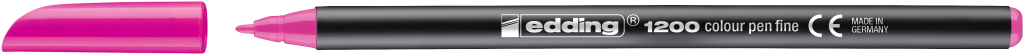 Edding 1200 Grafi̇k Kalemi̇ Fosforlu Pembe