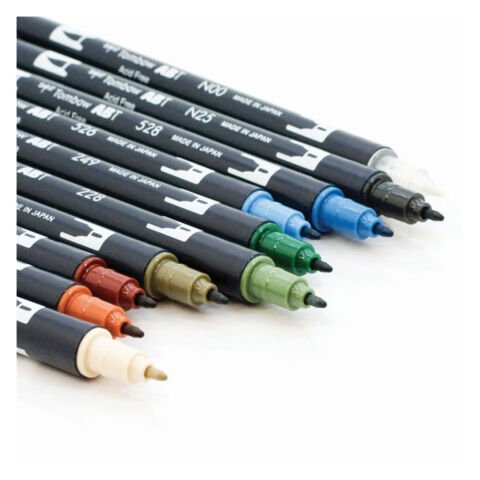 Tombow Dual Brush 10'lu Set Landscape 1693