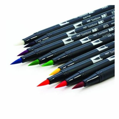 Tombow Dual Brush Pen Set Bri̇ght