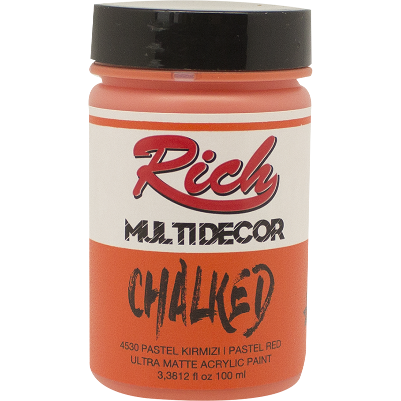 Rich Multi̇ Decor Chalked 100 Cc Pastel Kırmızı