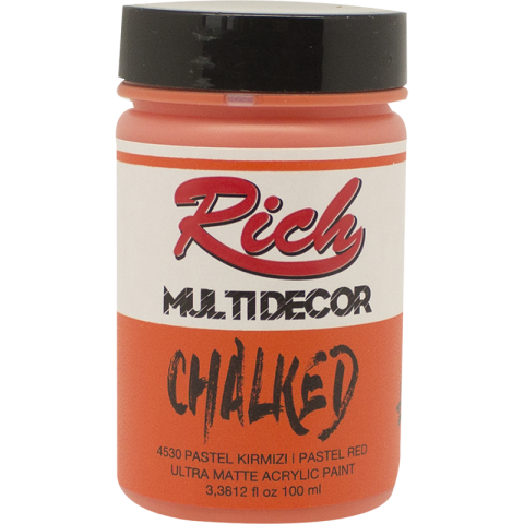 Rich Multi̇ Decor Chalked 100 Cc Pastel Kırmızı