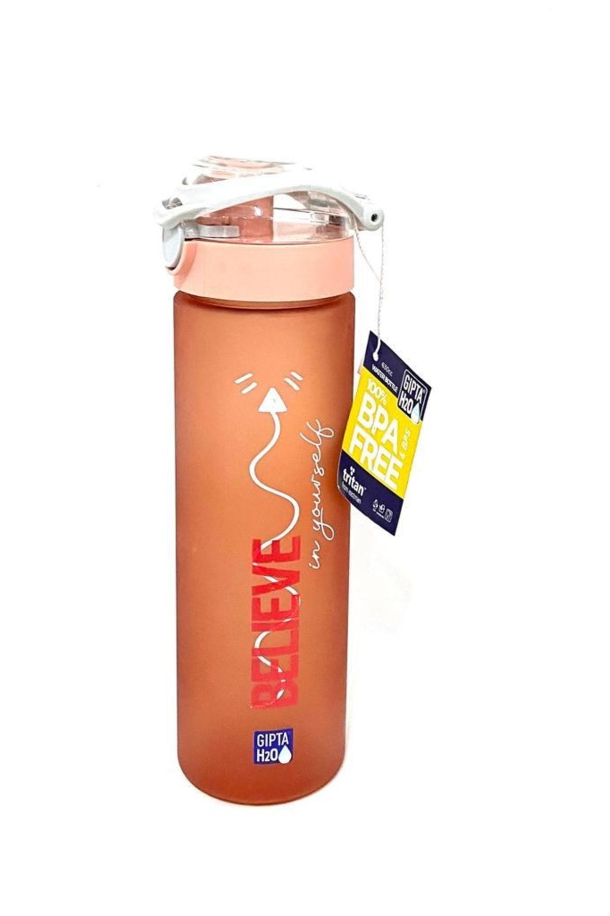 Turuncu Belıeve Tritan Matara 600ml