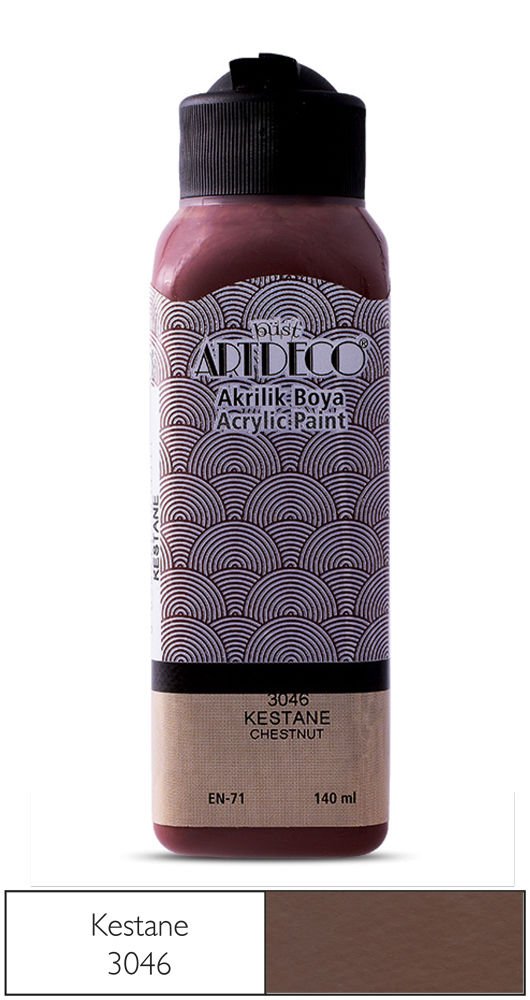 Artdeco Akrilik Boya 140ml Kestane 3046