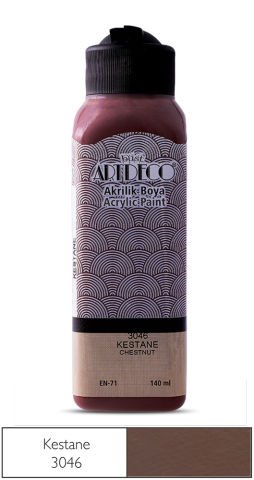 Artdeco Akrilik Boya 140ml Kestane 3046