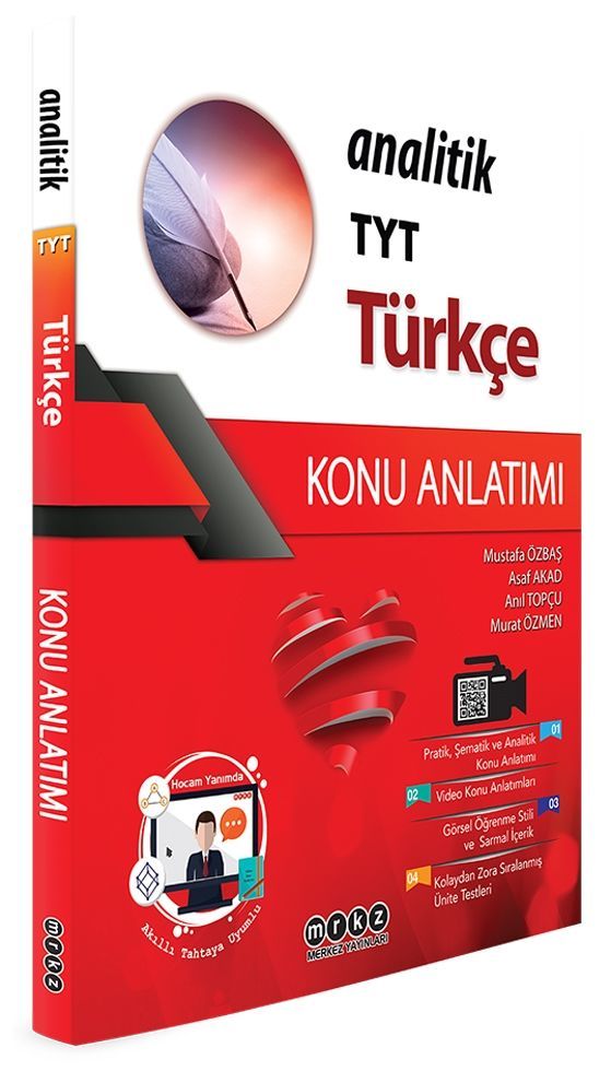 Merkez Yayınları TYT Türkçe Analitik Konu Anlatımlı