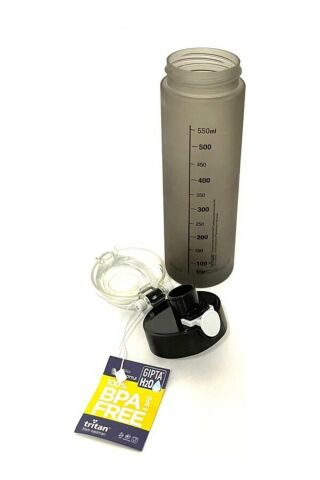 Siyah Belıeve Tritan Matara Suluk 600ml