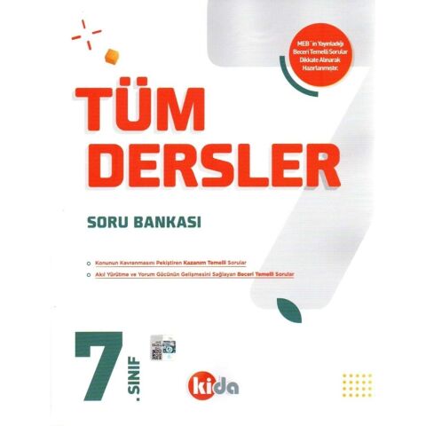Kida Yayınları 7. Sınıf Tüm Dersler Soru Bankası