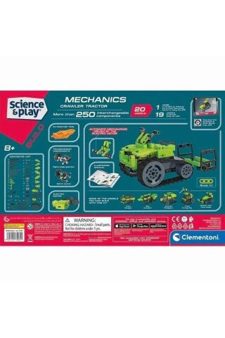 Bilim ve Oyun Mekanik Laboratuvarı Crawler Tractor CLM-75064