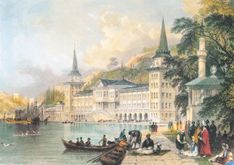 Keskin Color 48x68cm Kuleli Lisesi 1000 Parça Puzzle