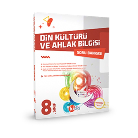 Kida Yayınları 8. Sınıf Din Kültürü ve Ahlak Bilgisi Soru Bankası