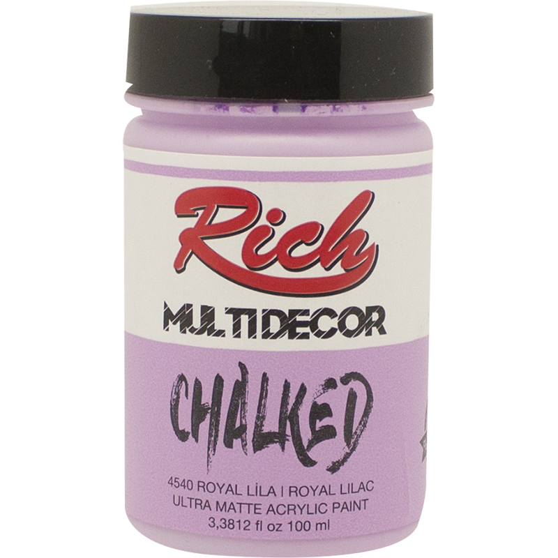Rich Multi̇ Decor Chalked 100 Cc Royal Lila
