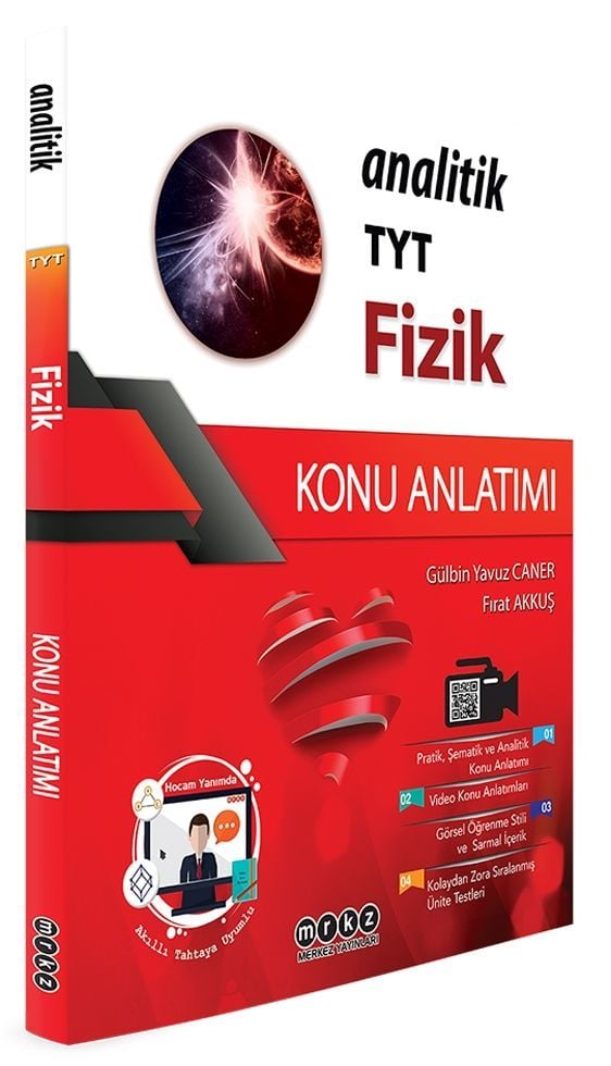 Merkez Yayınları TYT Fizik Analitik Konu Anlatımlı