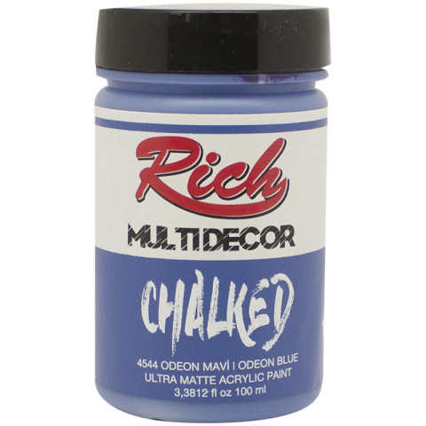 Rich Multi̇ Decor Chalked 100 Cc Odeon Mavi