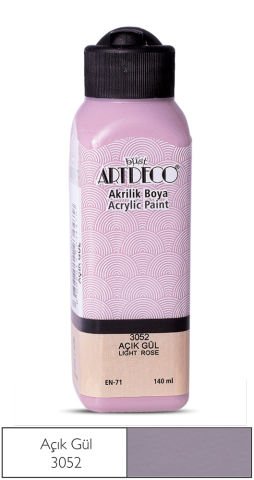 Artdeco Akrilik Boya 140ml Açık Gül 3052