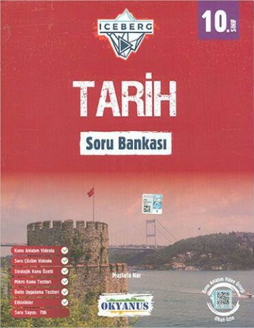 Okyanus Yayınları 10.Sınıf Iceberg Tarih Soru Bankası