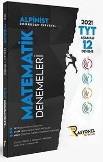 Rasyonel Yayınları 2021 TYT Matematik Alpinist Aşamalı 12 li Deneme