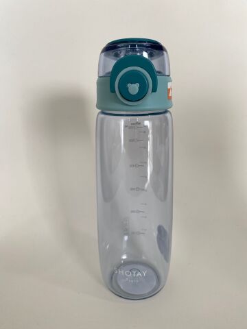 Shotay ST-6673 650 ml Tritan Kilitlenebilir Matara Mavi