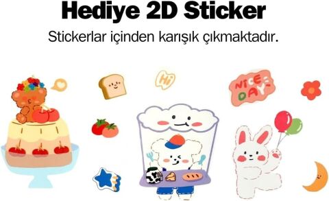 Vagonlife VGN2275-T Pembe 1100ML Çocuk Pipetli/Pipetsiz Kullanım Su Matarası -Askılı- -Çıkartma Hediyeli