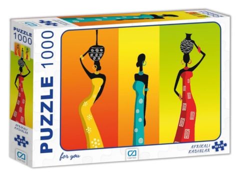 Ca Games 1000 Parça Puzzle Afrikalı Kadınlar CA7016