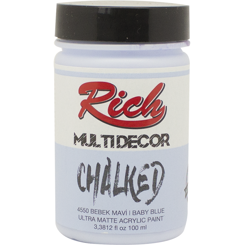 Rich Multi̇ Decor Chalked 100 Cc Bebek Mavi