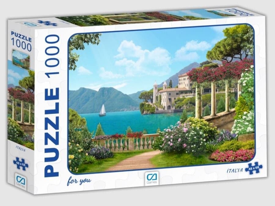 Ca Games 1000 Parça Puzzle İtalya CA7019