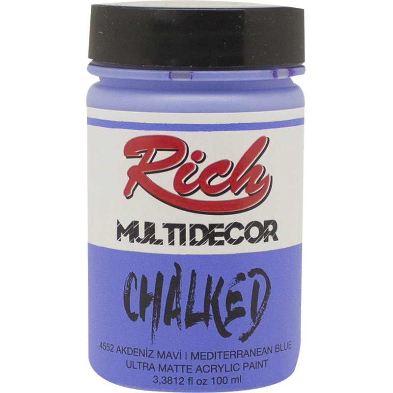 Rich Multi̇ Decor Chalked 100 Cc Akdeniz Mavi