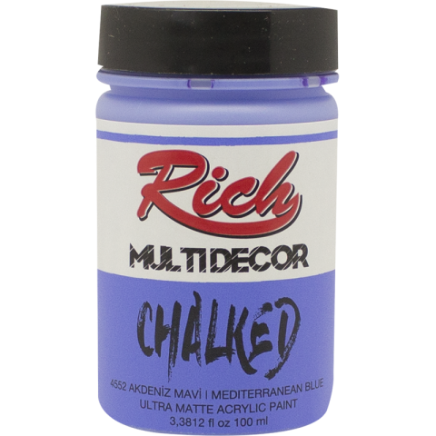 Rich Multi̇ Decor Chalked 100 Cc Akdeniz Mavi