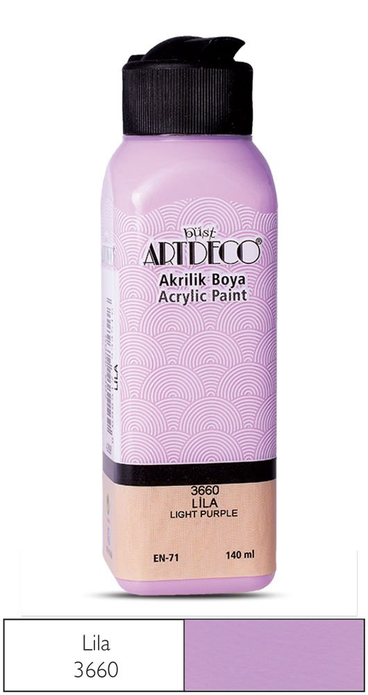 Artdeco Akrilik Boya 140ml Lila 3660