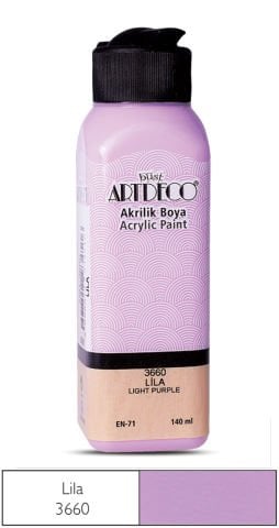 Artdeco Akrilik Boya 140ml Lila 3660