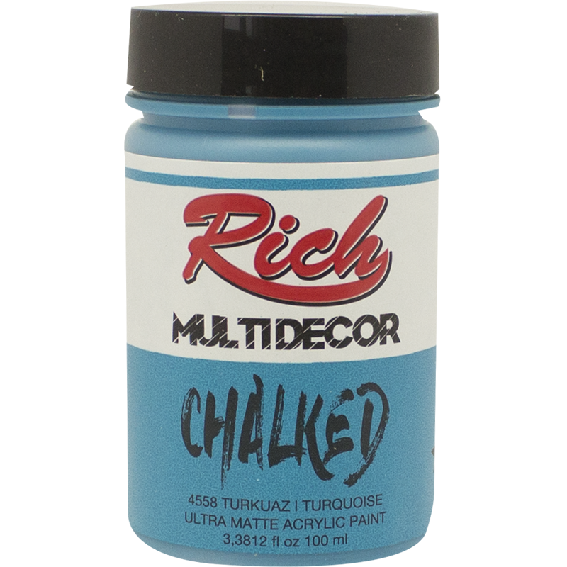 Rich Multi̇ Decor Chalked 100 Cc Turkuaz