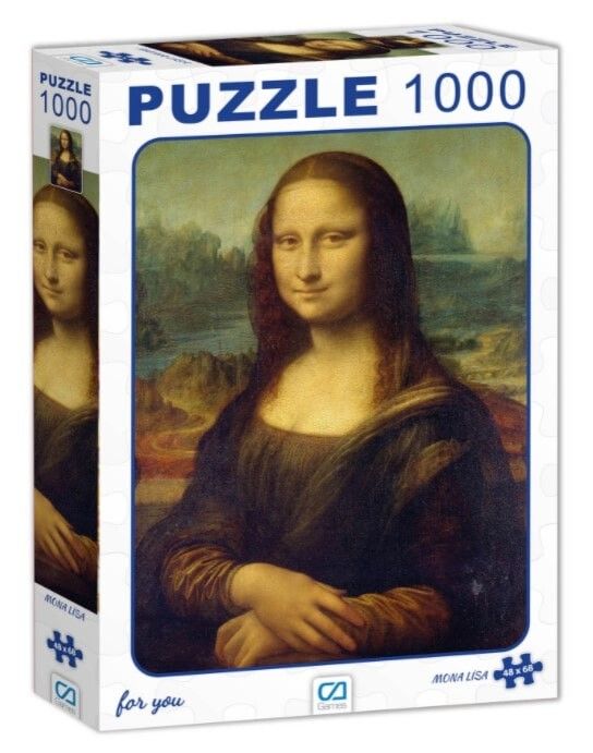 Ca Games 1000 Parça Puzzle Monalisa CA7022