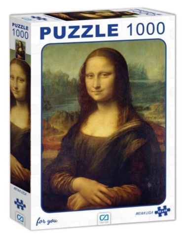 Ca Games 1000 Parça Puzzle Monalisa CA7022