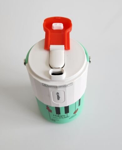 Vagonlife VGN2050 400ml Paslanmaz Çelik Termos Matara Çift İçim (Yellow)