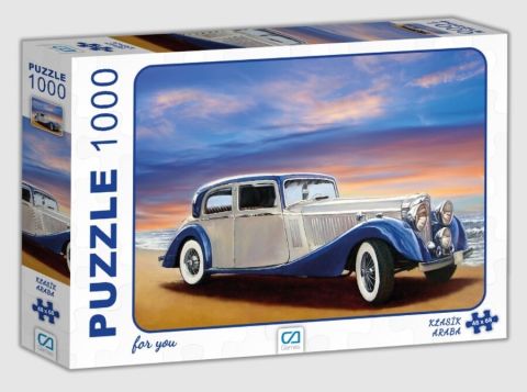 Ca Games 1000 Parça Puzzle Klasik Araba CA7003