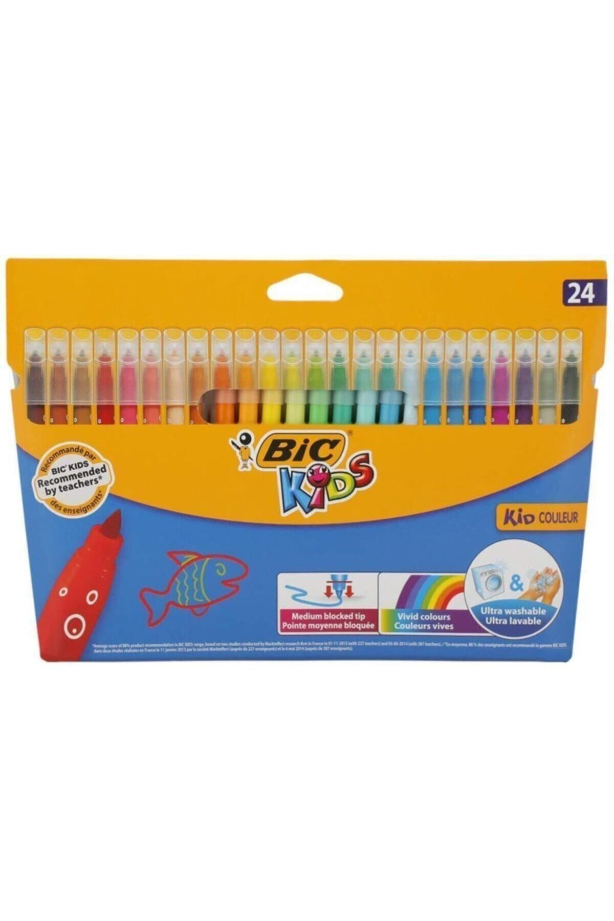 Kids Kid Couleur Keçeli Boya Kalemi 24 Renk