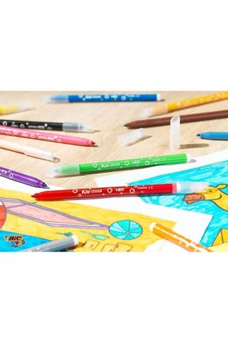 Kids Kid Couleur Keçeli Boya Kalemi 24 Renk
