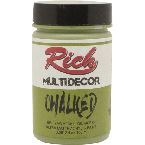 Rich Multi̇ Decor Chalked 100 Cc Yağ Yeşili