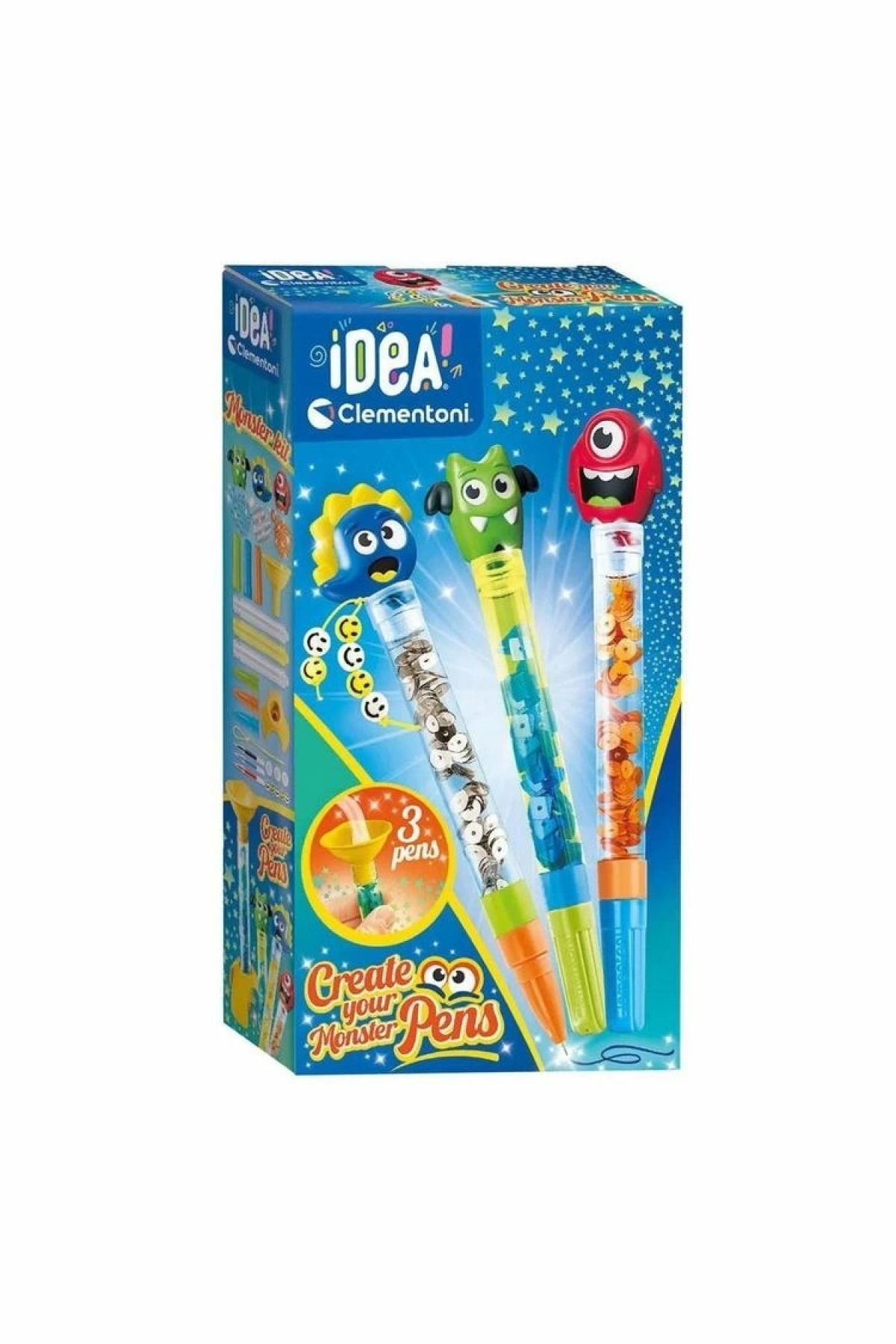Idea 18828 Mini Kalem Laboratuvarı Canavarlar