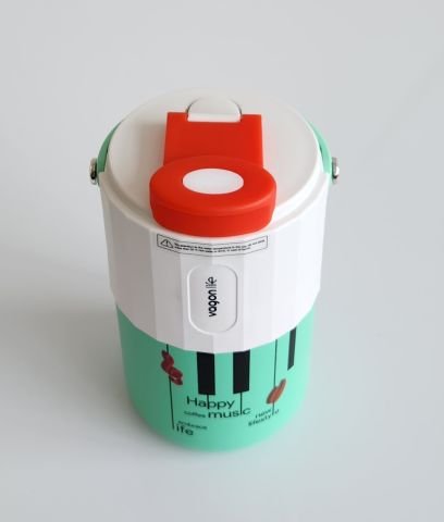 Vagonlife VGN2050 400ml Paslanmaz Çelik Termos Matara Çift İçim (Pink)