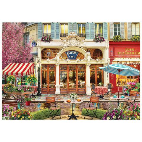 KS Games 48x68cm Majestic Cafe 1000 Parça Puzzle