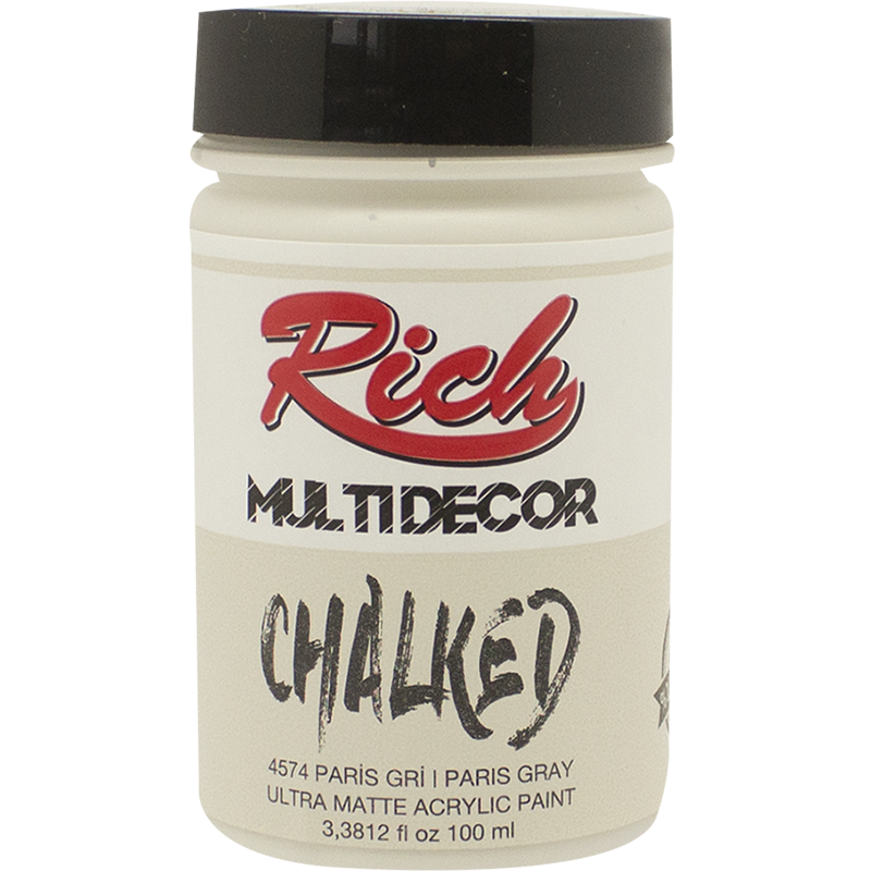 Rich Multi̇ Decor Chalked 100 Cc Paris Gri
