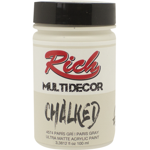 Rich Multi̇ Decor Chalked 100 Cc Paris Gri