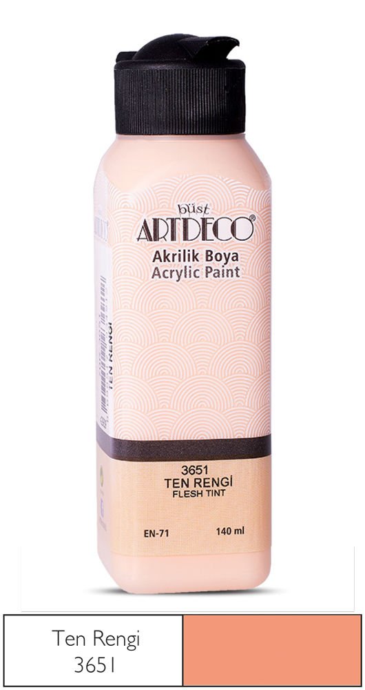 Artdeco Akrilik Boya 140ml Ten Rengi 3651