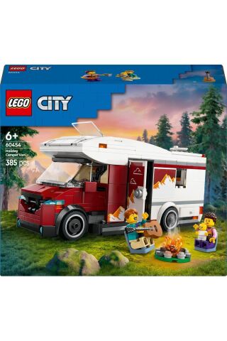 ® City Tatil Macera Karavanı 60454 - 6+ Yaratıcı Oyuncak Yapım Seti (385 Parça)