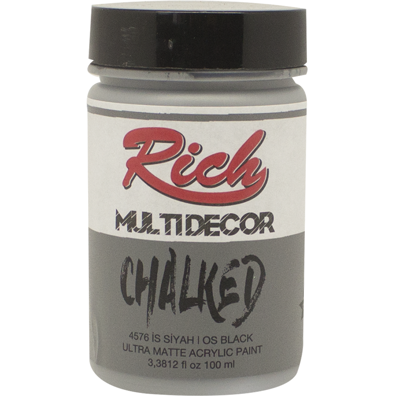 Rich Multi̇ Decor Chalked 100 Cc İs Siyah