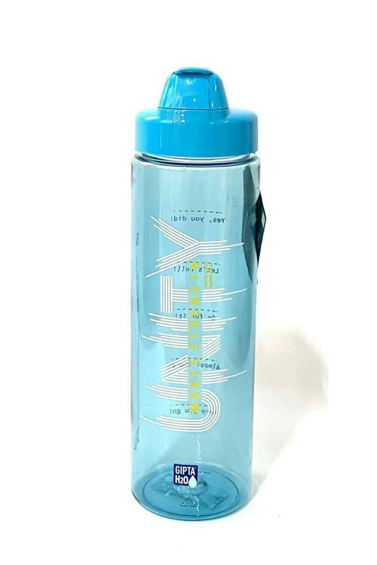 Kırtasiye Ve Oyuncak Dünyası Mavi Unıty Tritan Boyalı Desenli Matara 600ml