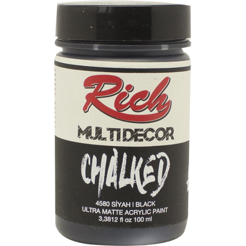 Rich Multi̇ Decor Chalked 100 Cc Siyah