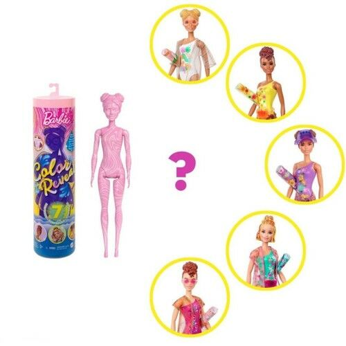 Barbie GWC57 Barbie® Color Reveal™, Renk Değiştiren Sürpriz Barbie Kum ve Güneş Serisi - Seri 3 / +3 Yaş